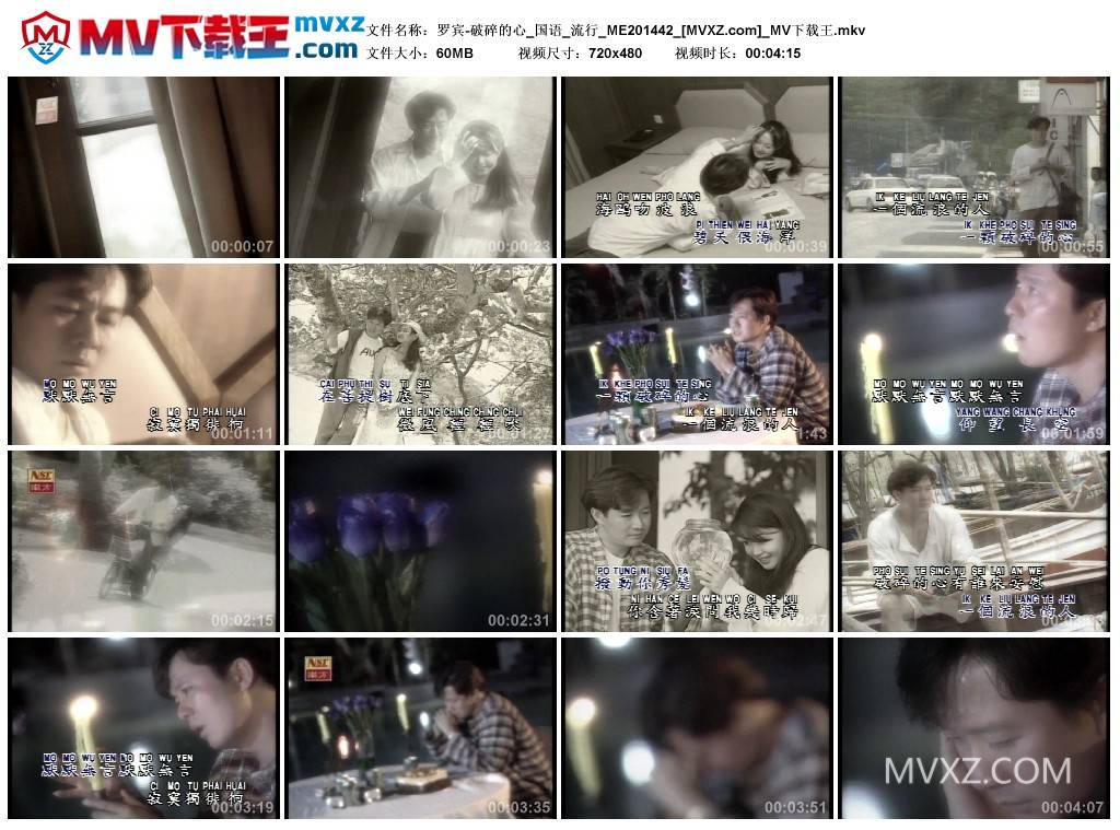 罗宾-破碎的心_国语_流行_ME201442